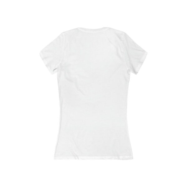 Camiseta cuello en V para mujer personalizada